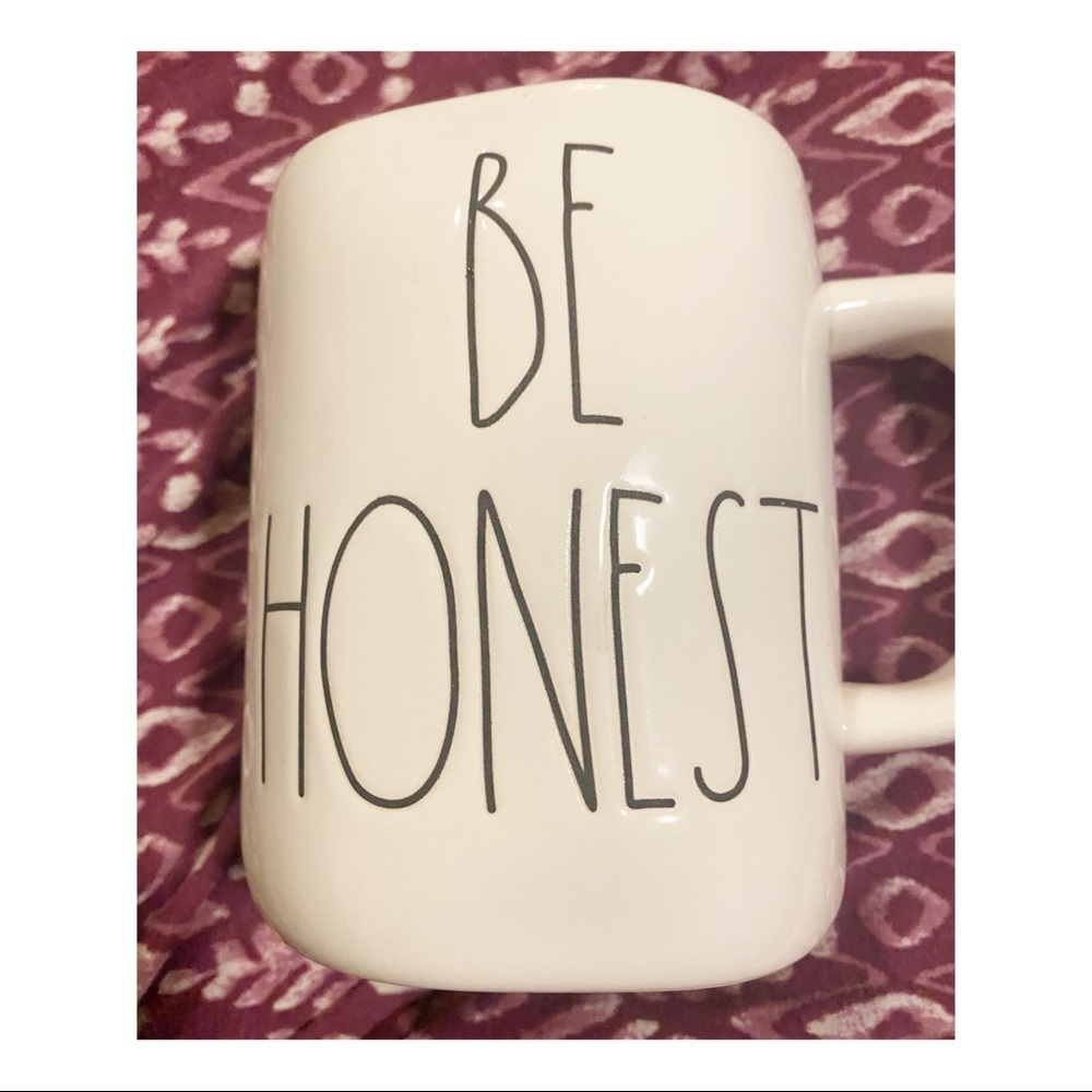 Rae Dunn be honest mug